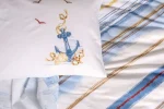 Cotton Box Спално бельо „Moreno Mavi“ Maritime Ranforce – 100% памук – 4 части – за спалня - Image 2
