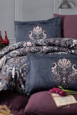 First Choice Спално бельо „Aleron Rose“ памучен сатен – 100% памук – 6 части – за спалня - Image 2