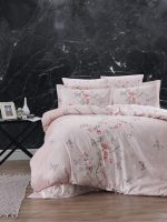 First Choice Спално бельо „Matilde Powder“ Памучен сатен – 6 части – за спалня - Image 2