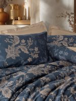 Промо комплект Cotton Box Спално бельо „Noctelle Bej“ Saten – 100% памук сатен – 6 части + 2 възглавници 50×70 см - Image 5