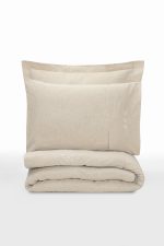 Cotton Box Спално бельо „Forbes“ Cotton Keten – 25% лен и 75% памук – 6 части – за спалня - Image 4
