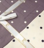 First Choice Спално бельо „Point Lilac“ Памучен сатен – 100% памук – 6 части – за спалня - Image 2