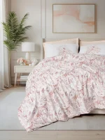 Cotton Box Спално бельо „Serava Somon“ Bohem Ranforce – 100% памук – 4 части – за спалня