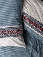 Cotton Box Спално бельо „Polku Gri“ Folk Art Ранфорс – 100% памук – 4 части – за спалня - Image 2