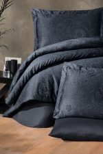 First Choice Спално бельо „Advina Eclips“ Памучен сатен – 6 части – за спалня - Image 2