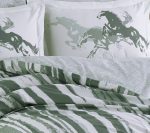 „Hobby Poplin Cascade Yeşil“ Спално бельо – 4 части - Image 2
