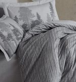 „Hobby Poplin Tully Gri“ Спално бельо – 4 части - Image 2
