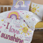 Clasy Бебешко спално бельо „Sun Love Sarı“ – 100% памук – 4 части – за бебешко легло - Image 2