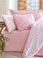 Спално бельо „Best-Pink“ Cotton Box – 4 части – Памук Ранфорс - Image 2