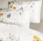 Спално бельо  „Fiora Marble“  - 4 части – Памук Ранфорс - Image 2