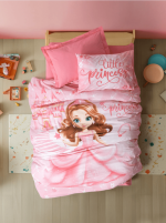 Cotton Box Детско спално бельо „Gimbiya Pembe“ Ranforce – 100% памук ранфорс – 3 части – за единично легло