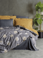 Cotton Box Спално бельо „Strew“ Modern Ranforce – 100% памук ранфорс – 3 части – за единично легло - Image 3
