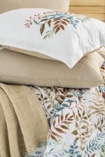 „Linum Beige“ комплект Перкал с покривало Муселин – 7части - Image 2