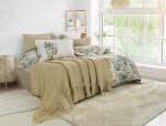 „Linum Beige“ комплект Перкал с покривало Муселин – 7части - Image 3