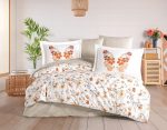 Спално бельо – Hobby „Belis - Orange“ – 4 части