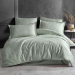 Спално бельо - Clasy - Памучен Сатен  „Ada Cayi“ - 6 части – за спалня