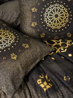 Cotton Box Спално бельо „Togay Antrasit“ Palace Saten – 100% памук сатен 300TC – 6 части – за спалня - Image 3