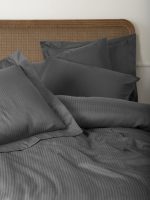 Tensel Craft – Луксозен комплект спално бельо Lyocell + Памук – Antrasit(Антрацит) - Image 2