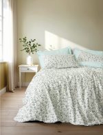 Спално бельо „Nola Mint“  Cotton Box - 5 части - за спалня