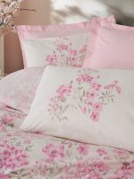 Cotton Box Спално бельо „Floren Pembe“ Ranforce – 100% памук – 4 части – за спалня - Image 2