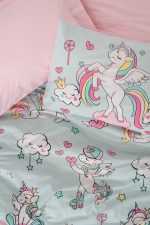 Cotton Box Спално бельо „Twinka Pembe“ Памук Ранфорс – 3 части – за единично легло - Image 2