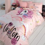 Clasy Детско спално бельо „Pink Dreams V1 Pudra“ Ranforce – 100% памук – 3 части – за единично легло - Image 2