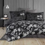 Clasy Спално бельо „Vilya V2“ Delux Saten – 100% памук сатен – 6 части – за спалня