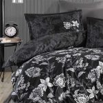 Clasy Спално бельо „Vilya V2“ Delux Saten – 100% памук сатен – 6 части – за спалня - Image 2