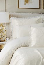 Cotton Box Chi Chi Спално бельо „Velora Krem“ Ranforce Pikeli – 100% памук ранфорс + жакардово пике – 7 части – за спалня - Image 2
