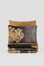 Cotton Box Спално бельо „Jadira Bej“ Saten – 100% памук сатен – 6 части – за спалня - Image 2