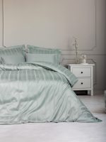 Cotton Box Спално бельо „Stripe Mint“ Smart Bambu Saten – 60% бамбук и 40% памук – 6 части – за спалня - Image 7