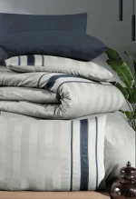 First Choice Спално бельо „Artwel Silver“ Deluxe Сатен – 100% памук – 6 части – за спалня - Image 2