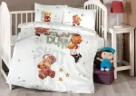First Choice Детско спално бельо „Cleo“ Бамбук Сатен – 100% бамбук – 4 части – за бебешко легло - Image 2