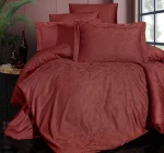 First Choice Спално бельо „WellaCinnamon“ Satin Jacquard – 100% памук – 6 части – за спалня