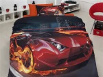 First Choice Спално бельо „FEVER“ 3D Satin – 100% памук – 4 части – за единично легло