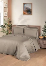 La Romano Спално бельо „Lucca Rock“ Premium Satin – 100% памук – 6 части – за спалня