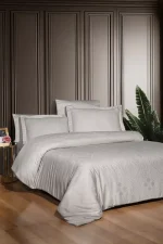 First Choice Спално бельо „Etnic Beige“ Сатен Жакард – 100% памук – 6 части – за спалня