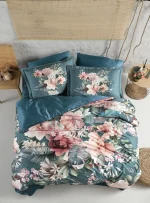 La Romano Спално бельо „Annamaria Tapestry“ Premium сатен – 100% памук – 6 части – за спалня