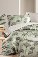 La Romano Спално бельо „Lorna Wind“ Premium Satin – 100% памук – 300 TC – 6 части – за спалня - Image 2