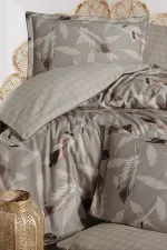La Romano Спално бельо „Perlan Wind“ Premium Satin – 100% памук – 300 TC– 6 части – за спалня - Image 2
