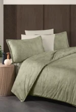 La Romano Спално бельо „Marlen Cedar“ Premium Satin – 100% памук – 300 TC – 6 части – за спалня - Image 2