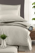 La Romano Спално бельо „Lucca Wind“ Premium Satin – 100% памук – 6 части – за спалня - Image 2