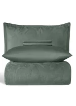 La Romano Спално бельо „Vandela Moonmist“ Premium Satin – 100% памук – 300 TC – 6 части – за спалня - Image 3