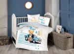 First Choice Детско спално бельо „Monty“ Бамбук Сатен – 100% бамбук – 4 части – за бебешко легло