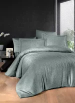 First Choice Спално бельо „Misra Moonmist“ Jacquard Satin – 100% памук – 6 части – за спалня