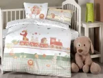 First Choice Детско спално бельо „Toys“ Бамбук Сатен – 100% бамбук – 4 части – за бебешко легло - Image 2
