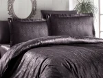 First Choice Спално бельо „Athena Kahve“ Jacquard Satin – 100% памук – 6 части – за спалня - Image 2