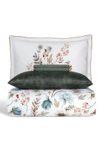 La Romano Спално бельо „Madena Beige“ Premium Satin – 100% памук – 300 TC – 6 части – за спалня - Image 3