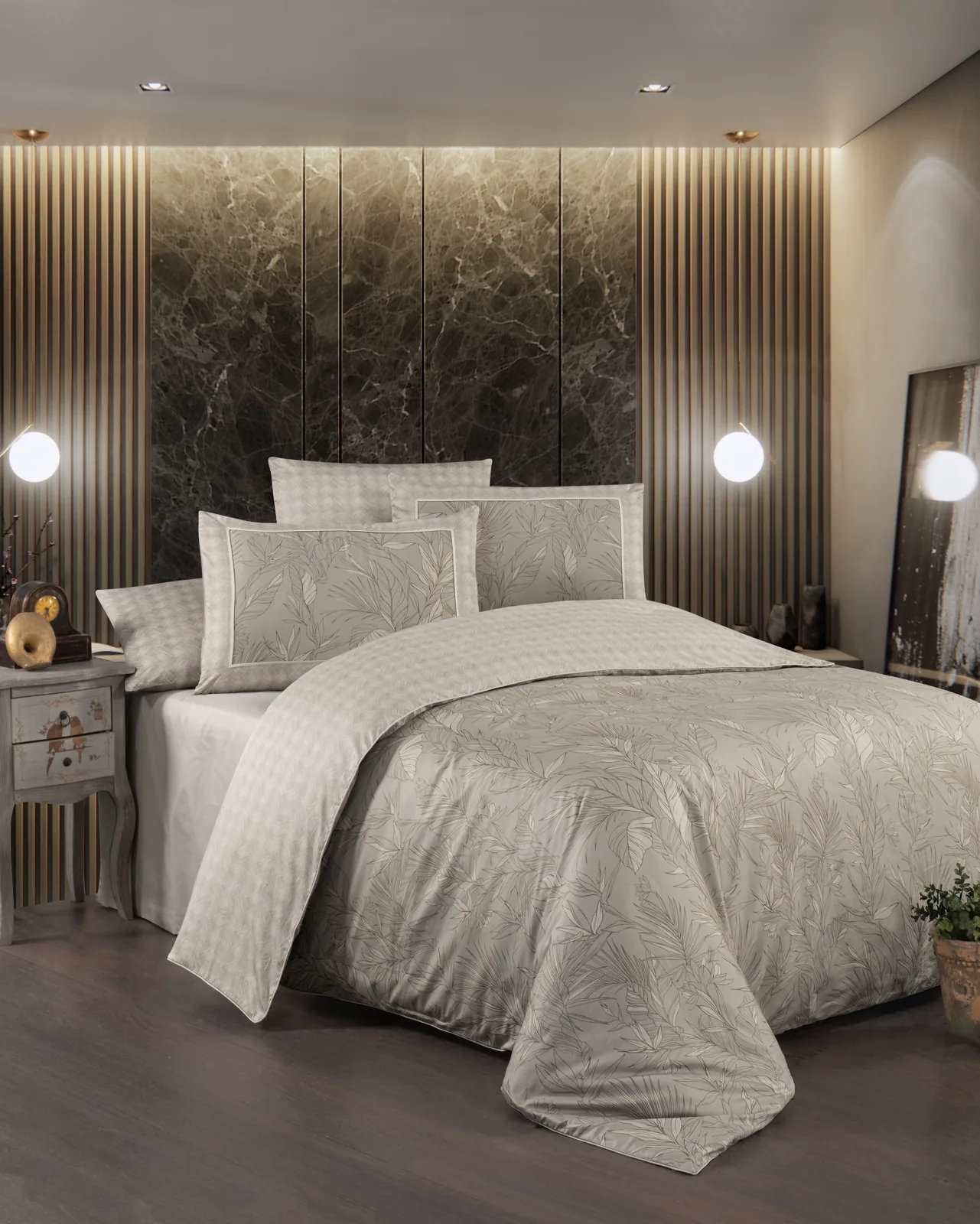 prod_d979713a-e435-458a-ae64-28ccd56e4b4c La Romano Спално бельо „Stefan Wind“ Premium Satin – 100% памук – 6 части – за спалня - Image 1
