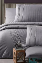 First Choice Спално бельо „Modalife Quicksilver“ Deluxe Сатен – 100% памук – 6 части – за спалня - Image 2